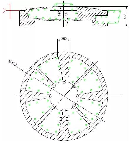 大型蝶閥的鑄造工藝 圖1 大型蝶閥的鑄造工藝 圖1